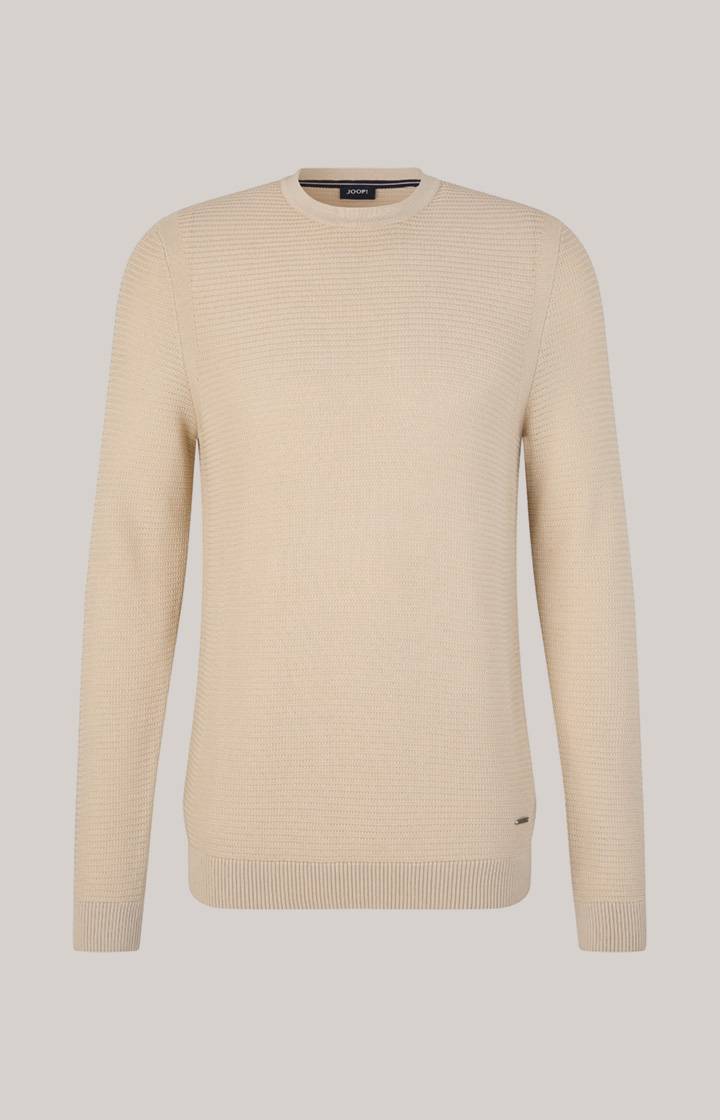 Joop Strickpullover Conrados in Beige Super Rabatt