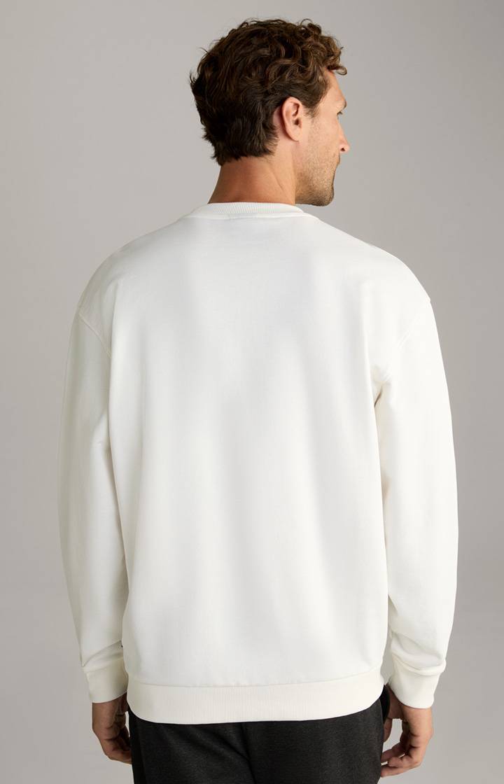 Joop Sweatshirt Cruz in Creme Clearance-Verkauf