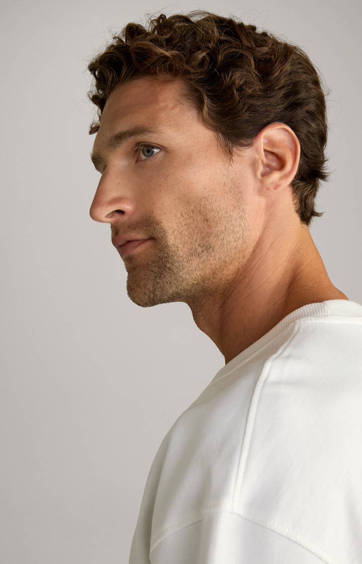 Joop Sweatshirt Cruz in Creme Clearance-Verkauf