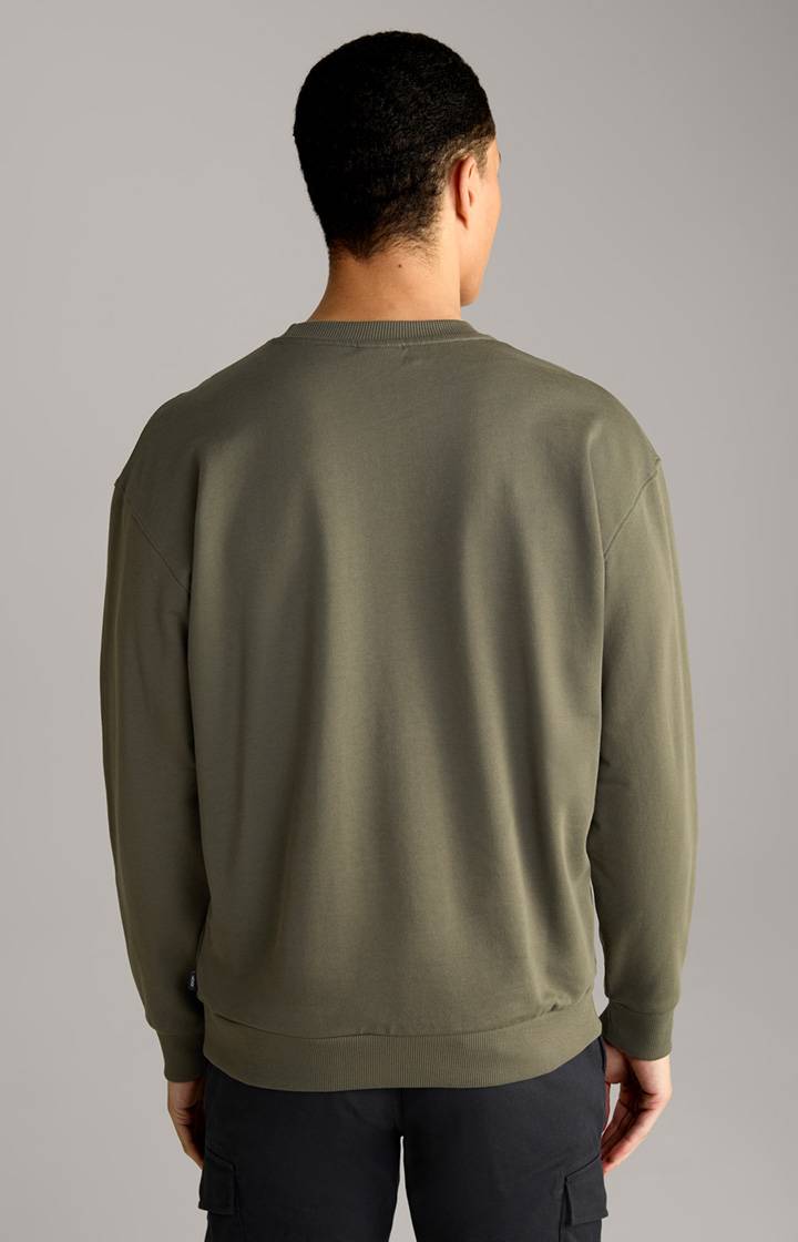 Joop Cornflower-Sweatshirt Cruz in Oliv zollfrei