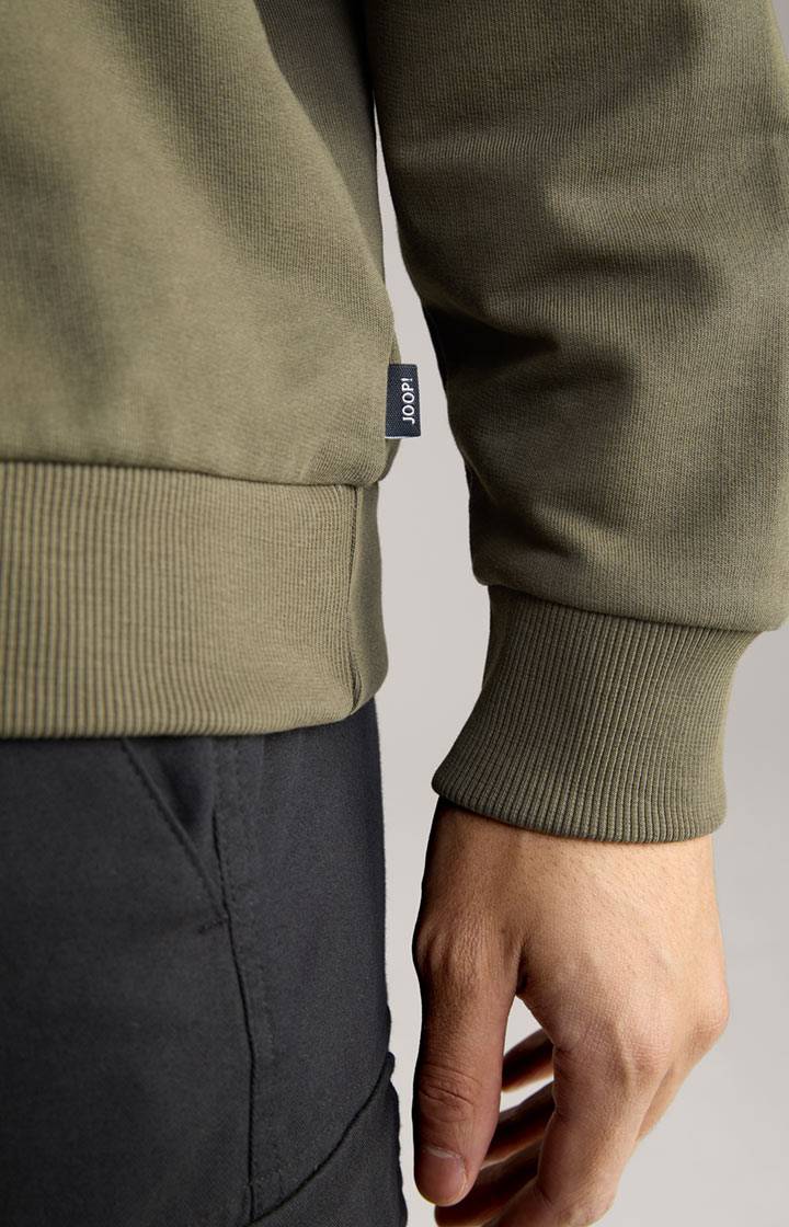 Joop Cornflower-Sweatshirt Cruz in Oliv zollfrei