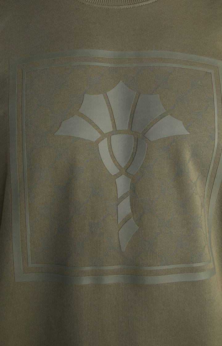 Joop Cornflower-Sweatshirt Cruz in Oliv zollfrei