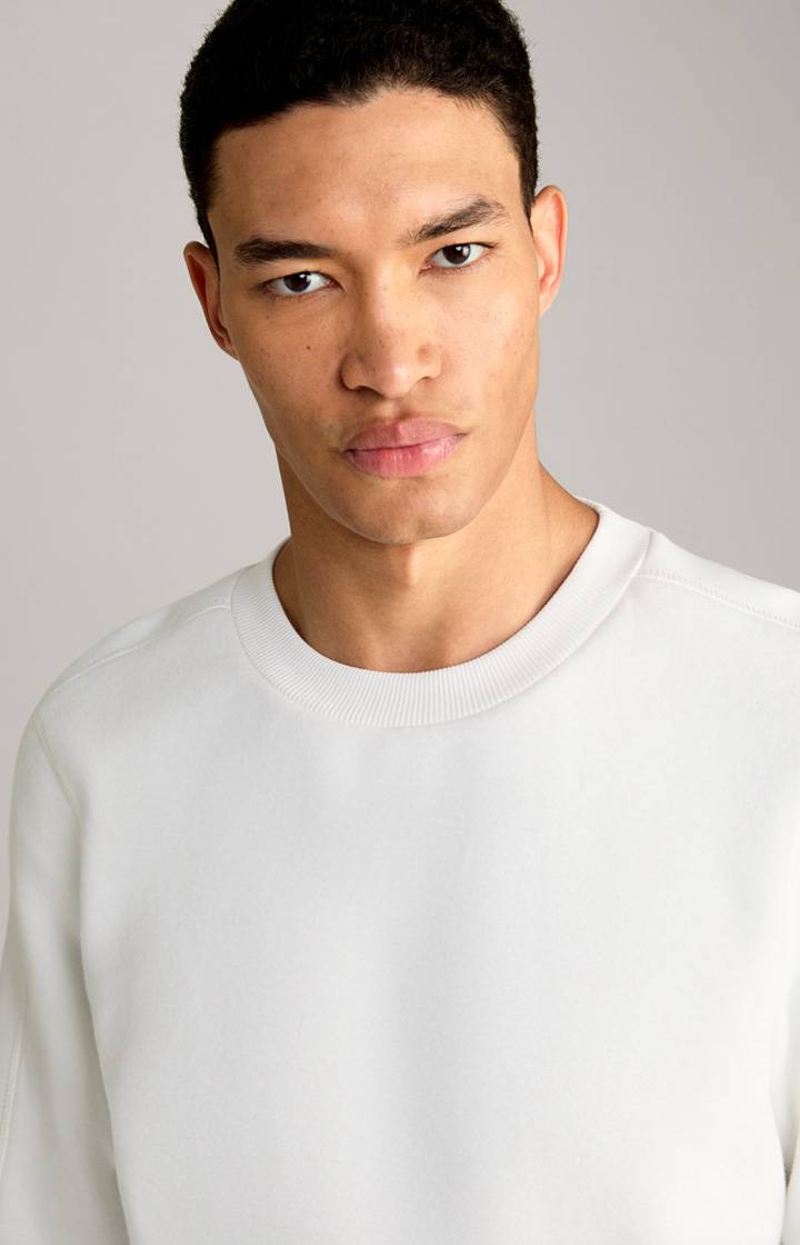 Joop Fleece-Sweatshirt Amadeo in Offwhite 50% Rabatt für begrenzte Zeit