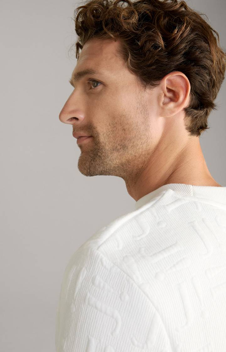 Joop Sweatshirt Antaios in Creme Auslauf