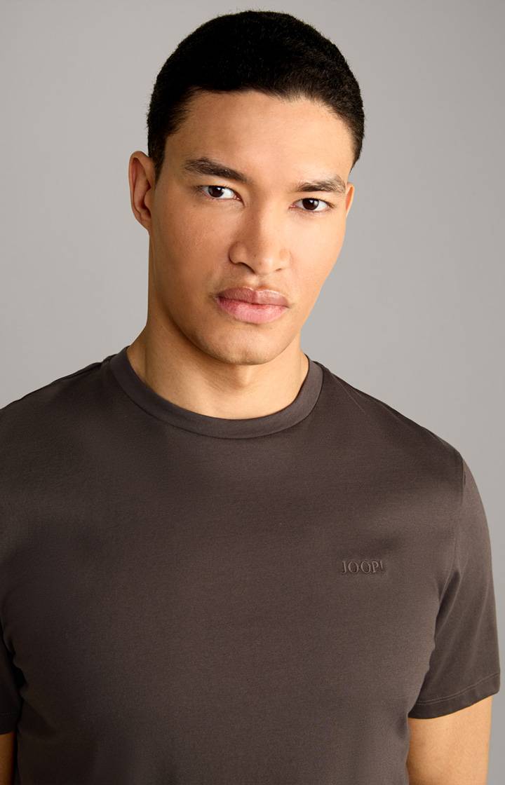 Joop T-Shirt Cosmo in Dunkelbraun Verkauf