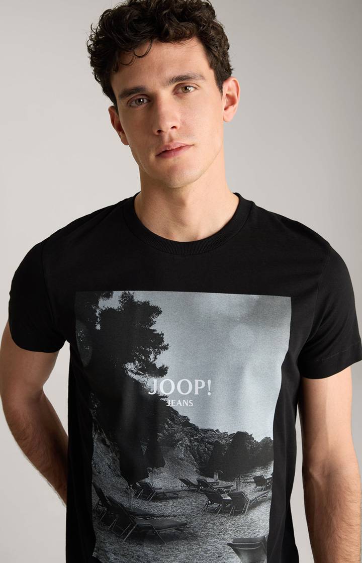 Joop T-Shirt Dario in Schwarz Fabrikverkauf