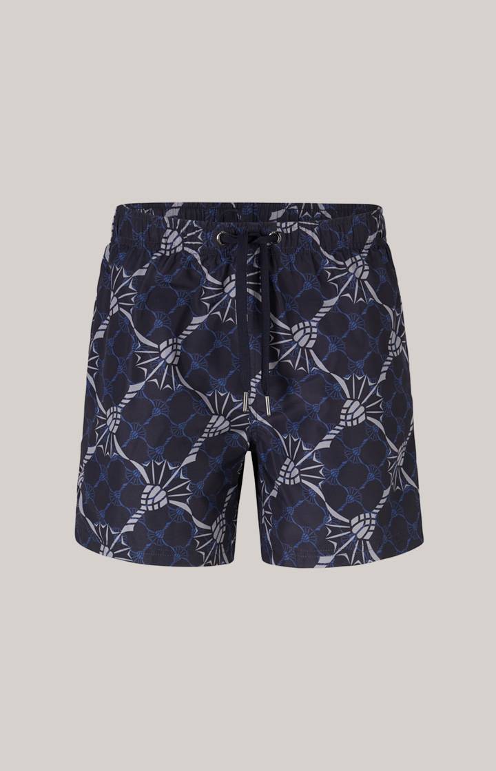 Joop Cornflower-Badeshorts Babados in Navy/Azur/Hellgrau Fabrikpreis