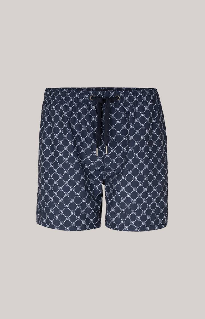 Joop Cornflower Badeshorts Mykonos in Navy gemustert Sonderangebot
