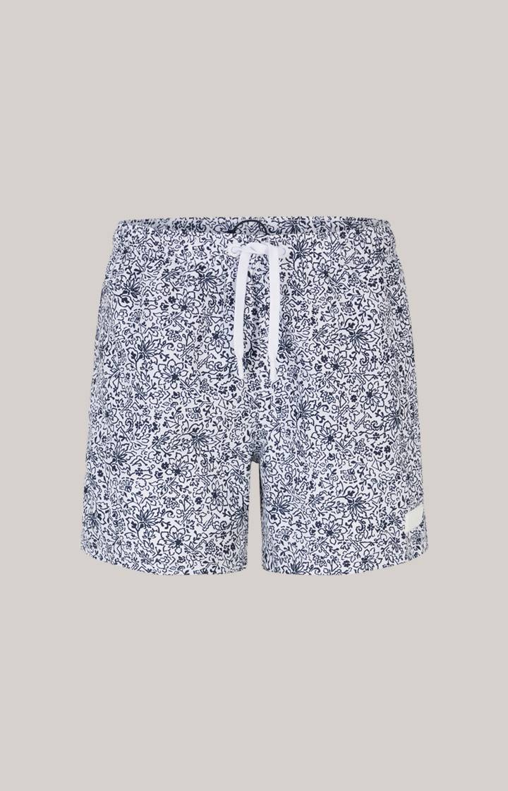 Joop Badeshorts Palolem Beach in Weiß/Blau gemustert Valentinstagsangebot