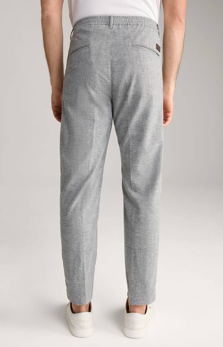 Joop Leinenmix-Chino Lead in Hellgrau meliert Discount Store für neue Produkte