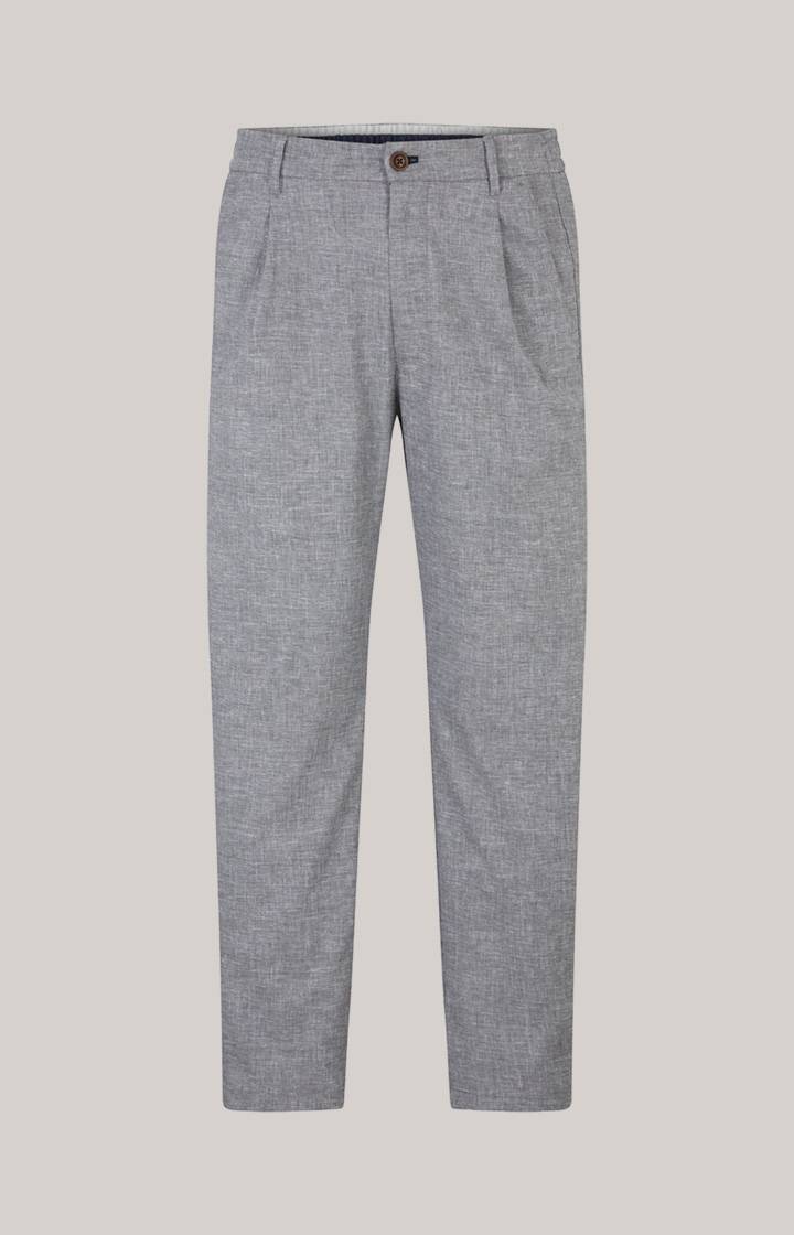 Joop Leinenmix-Chino Lead in Hellgrau meliert Discount Store für neue Produkte