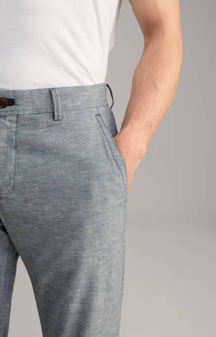 Joop Leinenmix-Chino Matthew in Navy 50% Rabatt mit kostenlosem Versand
