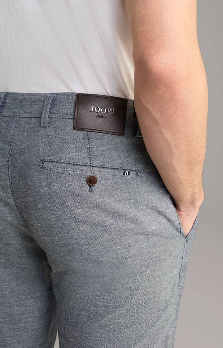 Joop Leinenmix-Chino Matthew in Navy 50% Rabatt mit kostenlosem Versand