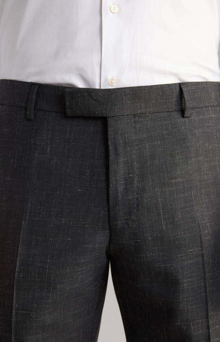 Joop Leinenmix Baukasten-Hose Blayr in Anthrazit meliert Auslauf