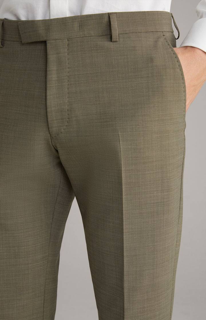 Joop Baukasten-Hose Blayr in Olivgrün strukturiert Verkauf