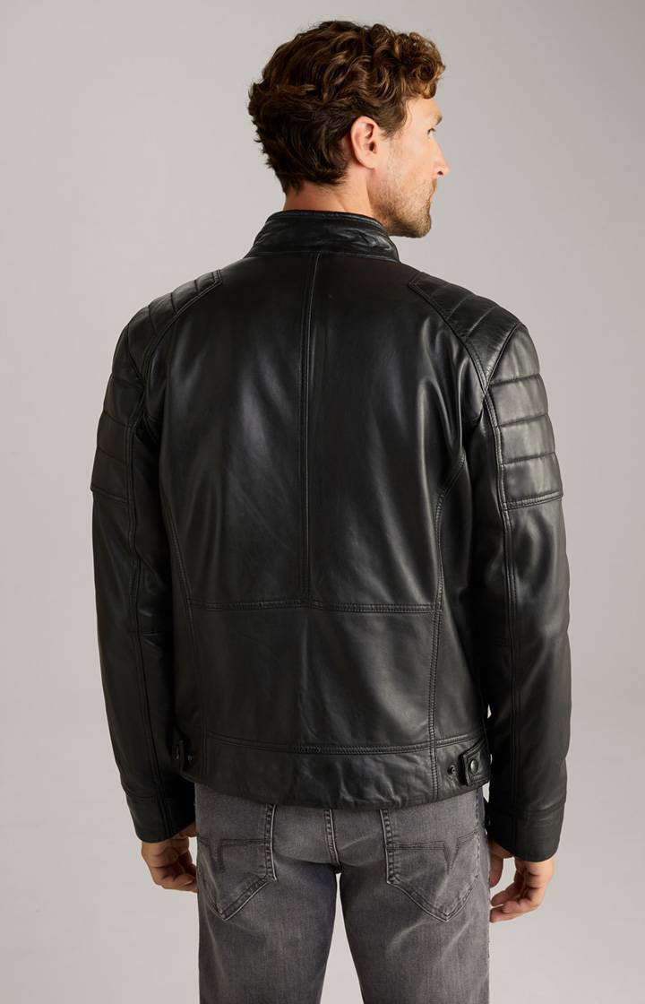 Joop Lederjacke Lima in Schwarz Meist gekauft