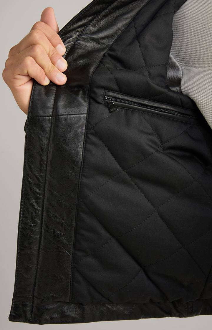 Joop Lederjacke Lima in Schwarz Meist gekauft