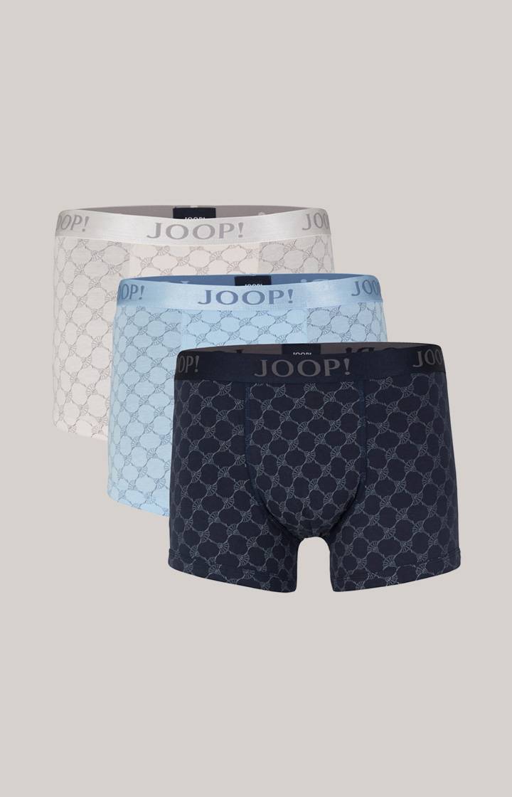 Joop 3er-Pack Boxer in Hellblau/Ecru/Navy Osterangebot