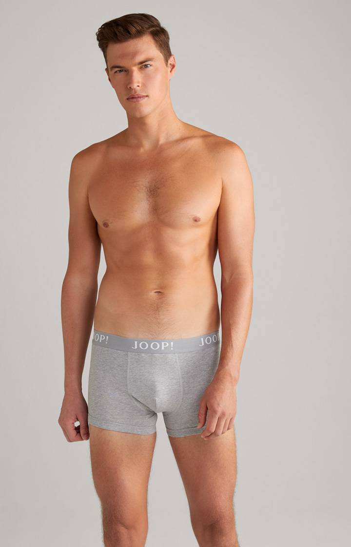 Joop 3er-Pack Fine Cotton-Stretch Boxer in Schwarz/Navy/Grau meliert Muttertagsangebot