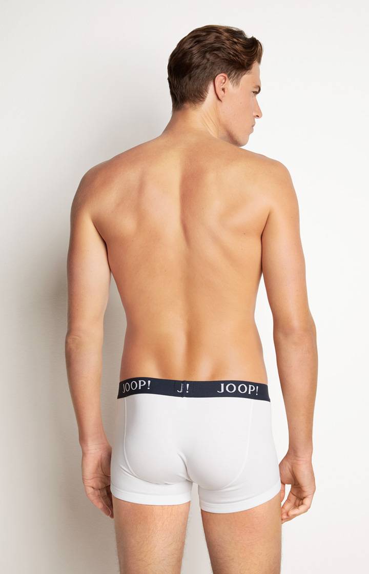 Joop 3er-Pack Fine Cotton Stretch Boxer in Dunkelblau/Weiß Vatertagsangebot