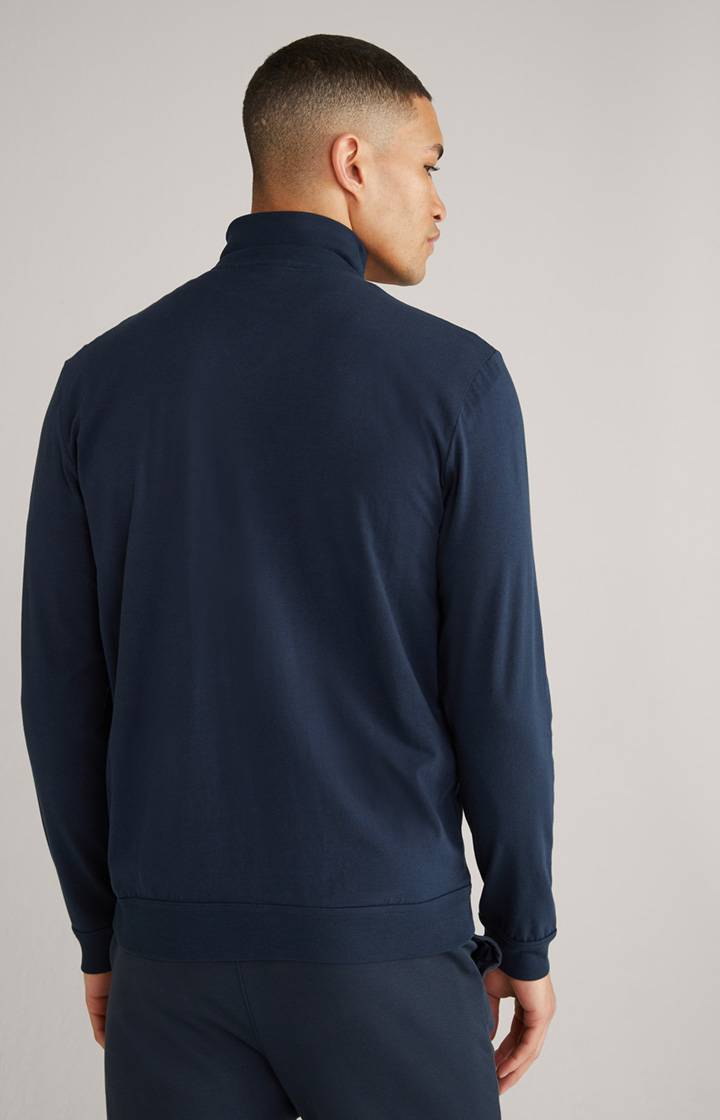 Joop Loungewear Sweatjacke in Dunkelblau Top Angebot