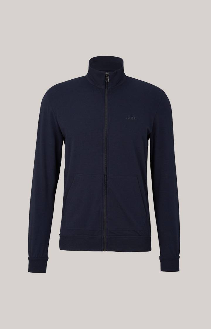 Joop Loungewear Sweatjacke in Dunkelblau Top Angebot