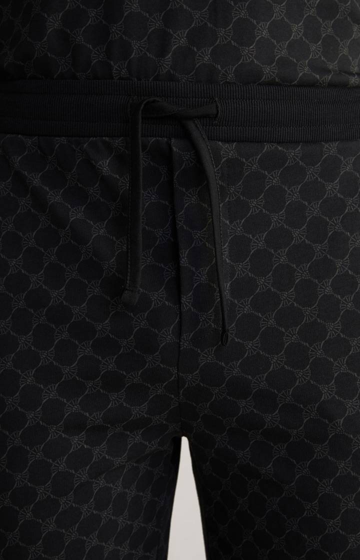 Joop Loungewear Shorts in Schwarz gemustert Zeitlich begrenztes Angebot