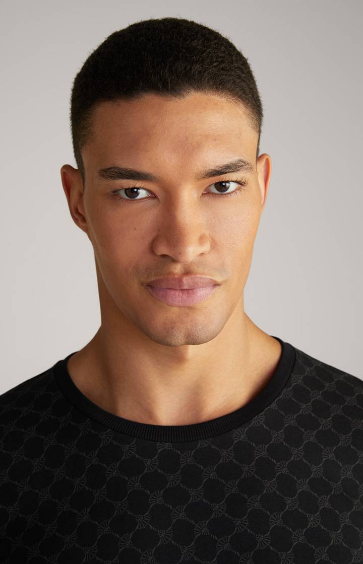 Joop Loungewear Longsleeve in Schwarz gemustert Bestseller