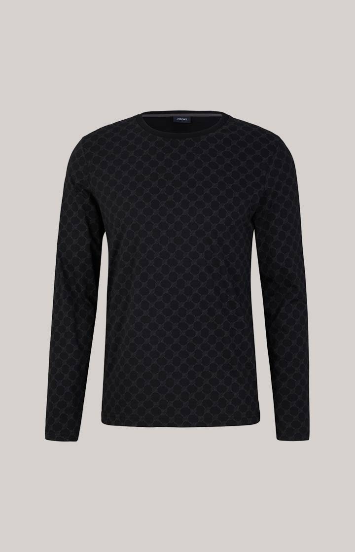 Joop Loungewear Longsleeve in Schwarz gemustert Bestseller