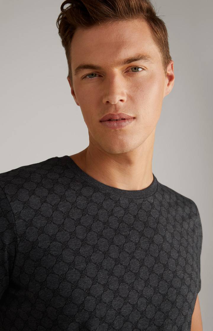 Joop Loungewear T-Shirt in Anthrazit meliert Räumungsverkauf