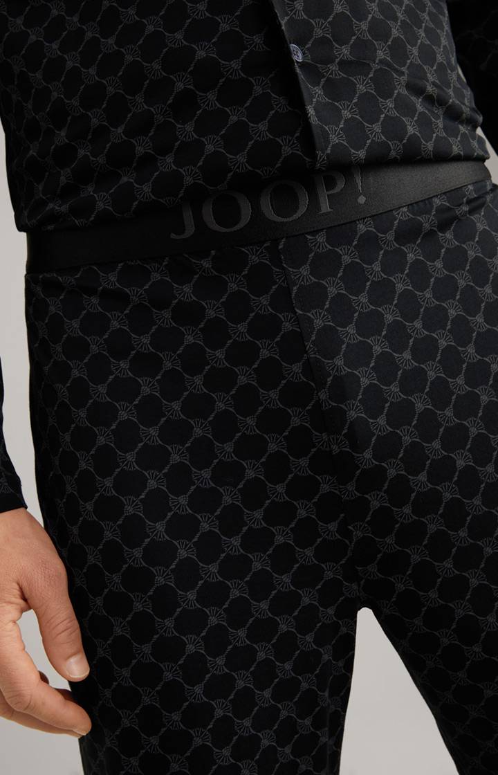 Joop Cornflower Baumwoll-Pyjama in Schwarz Kauf eins, bekomm eins gratis