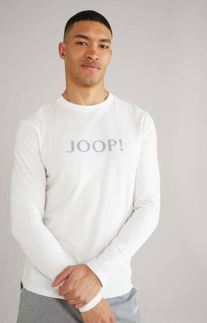 Joop Loungewear Longsleeve in Weiß Riesige Ersparnisse