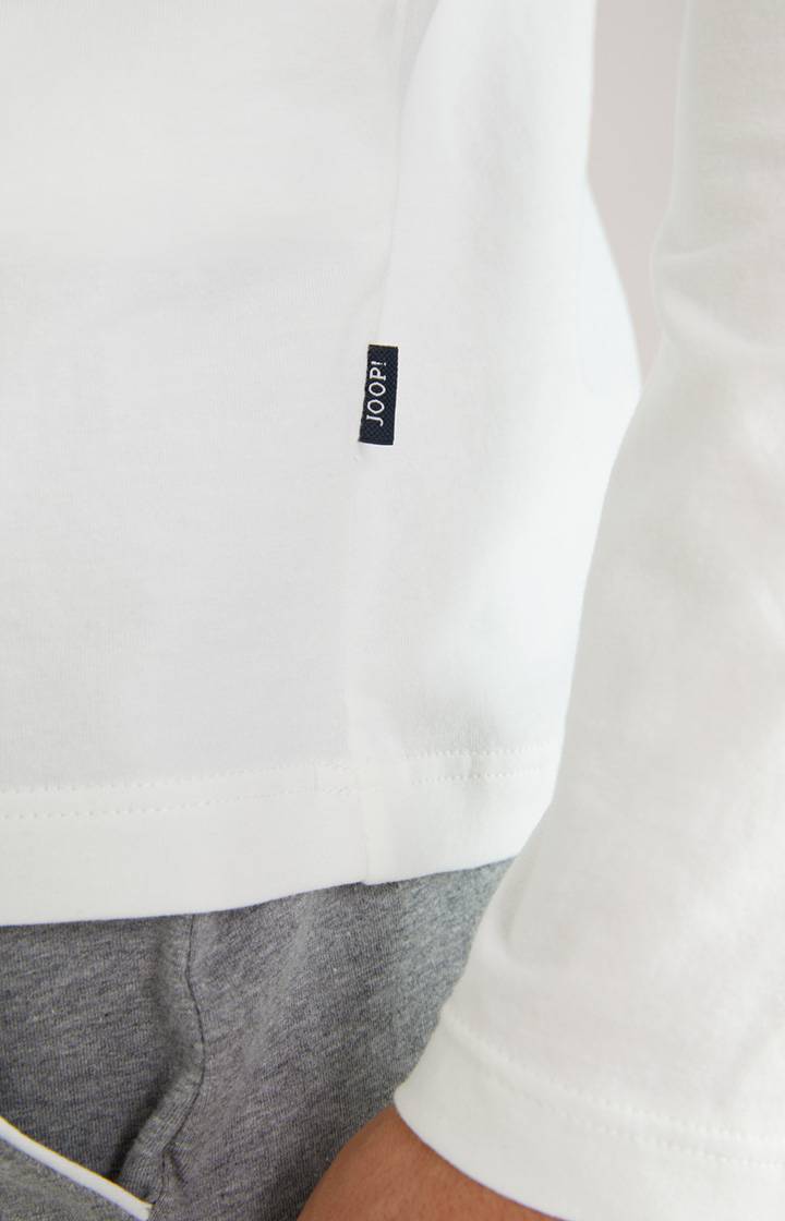 Joop Loungewear Longsleeve in Weiß Riesige Ersparnisse