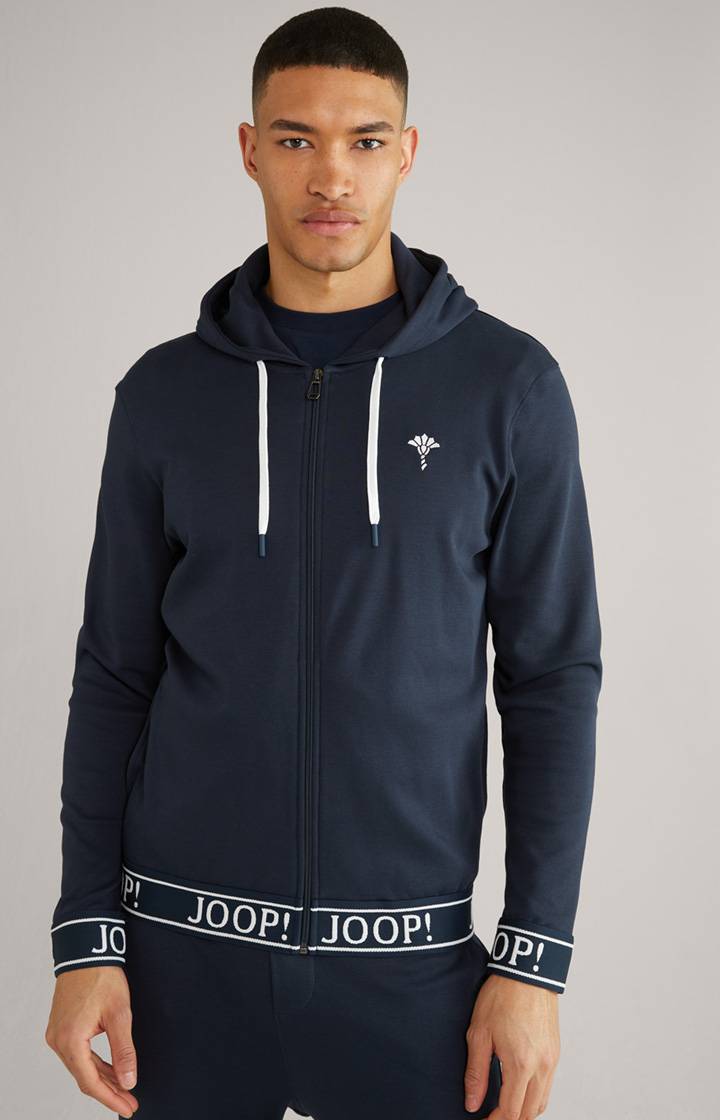 Joop Hoodie-Sweatjacke in Dunkelblau Wochenangebot