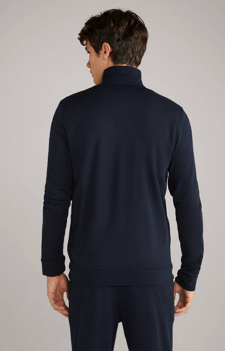 Joop Loungewear Sweatjacke in Dark Blue Begrenzte Freigabe