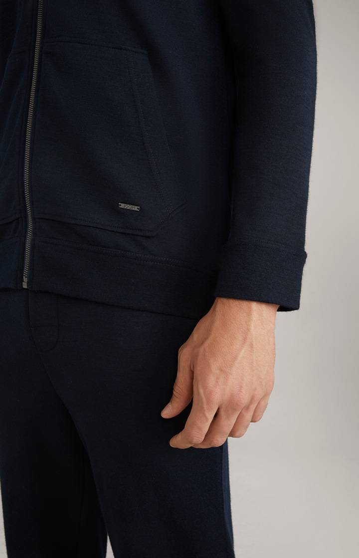 Joop Loungewear Sweatjacke in Dark Blue Begrenzte Freigabe