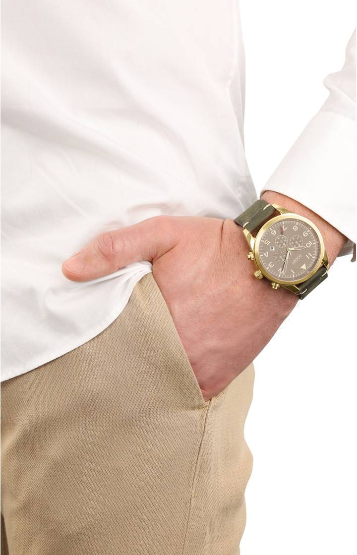 Joop Herrenuhr in Gold Günstig kaufen