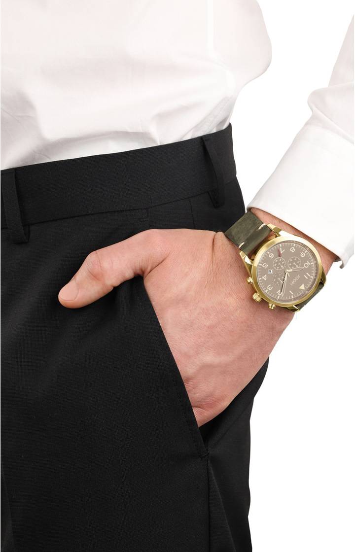 Joop Herrenuhr in Gold Günstig kaufen