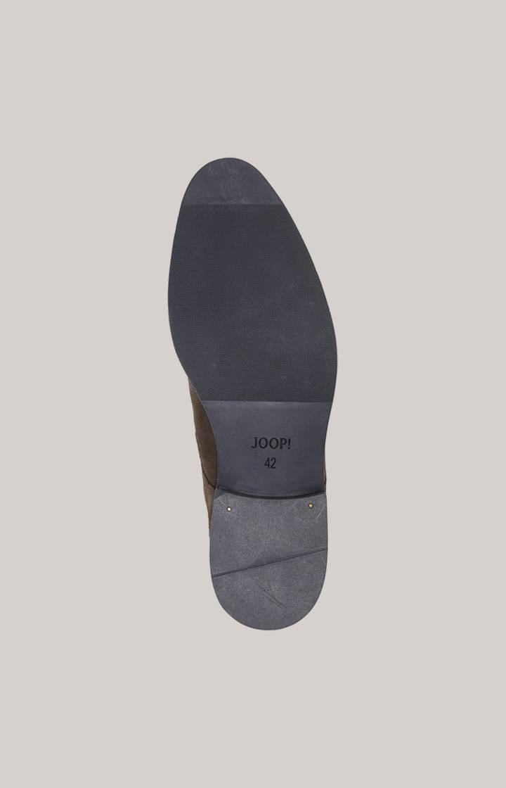 Joop Lace-Up Velluto Kleitos in Dunkelbraun Neueste Mode