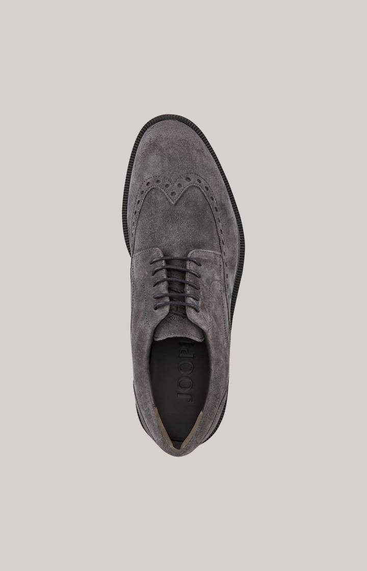 Joop Brogue Lace-up Velluto New Danilo in Dunkelgrau Online Outlet