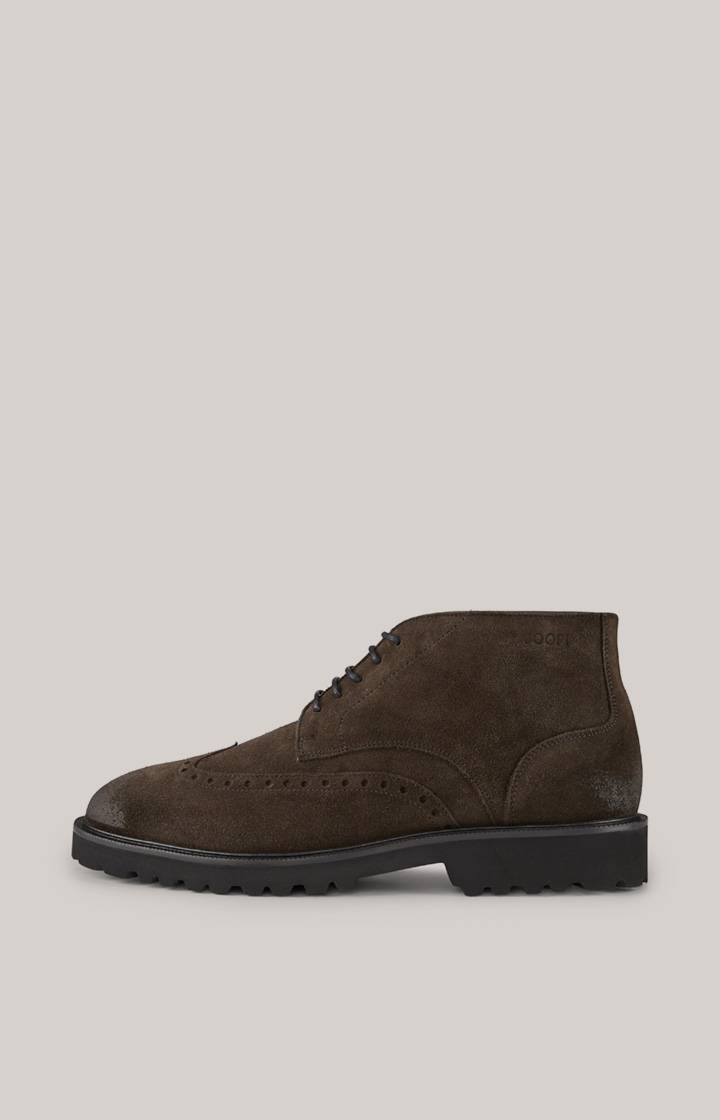 Joop Low Boots Velluto New Danilo in Dunkelbraun Blitzangebot