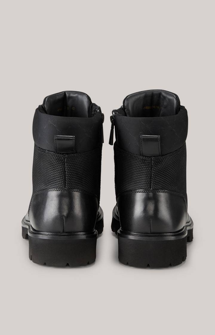 Joop Boots Hektor Tela Stampa in Schwarz Sonderangebote