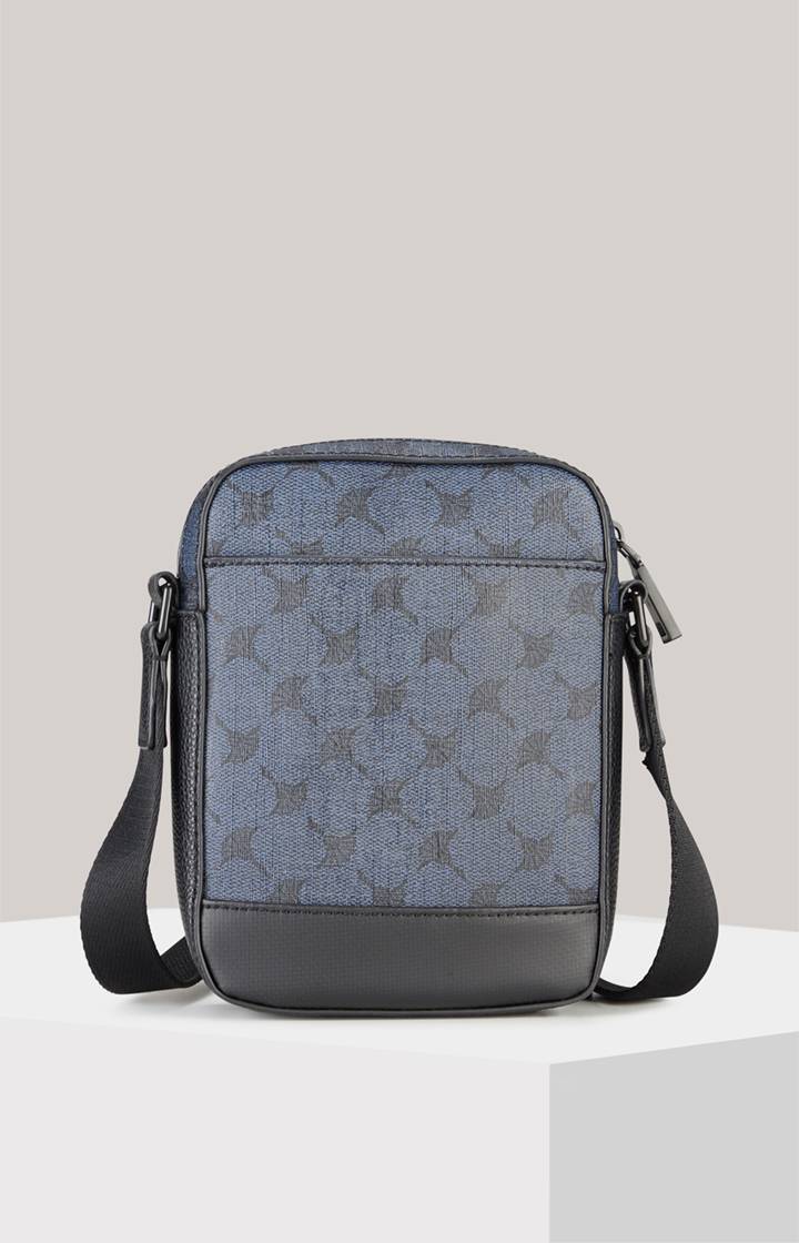 Joop Schultertasche Mazzolino Rafael in Dunkelblau gemustert Letzte 3 Tage