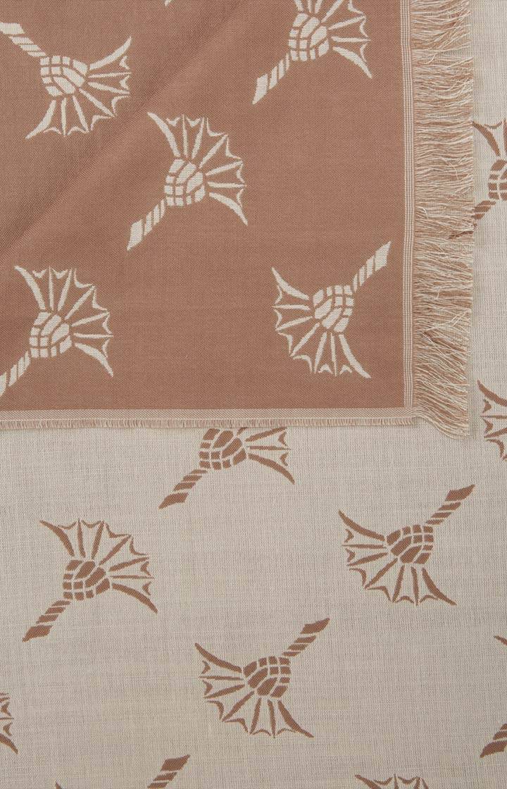 Joop Cornflower-Schal Feris in Beige Saisonale Angebote