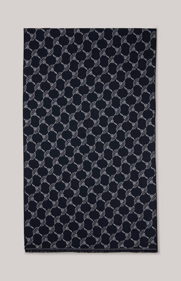 Joop Cornflower-Schal Felix in Navy Super Sparpreis