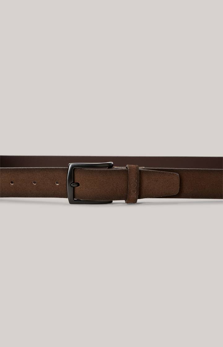 Joop Veloursledergürtel in Braun Discount Store für neue Produkte