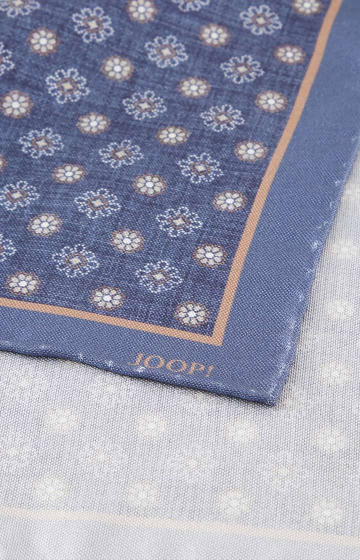 Joop Seiden-Einstecktuch in Dunkelblau/Beige Cyber Monday