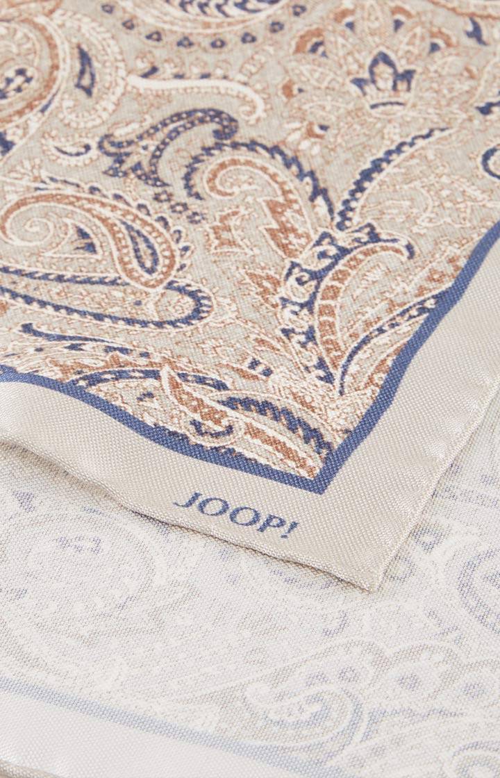 Joop Seiden-Einstecktuch in Beige/Navy Jubiläumsangebot