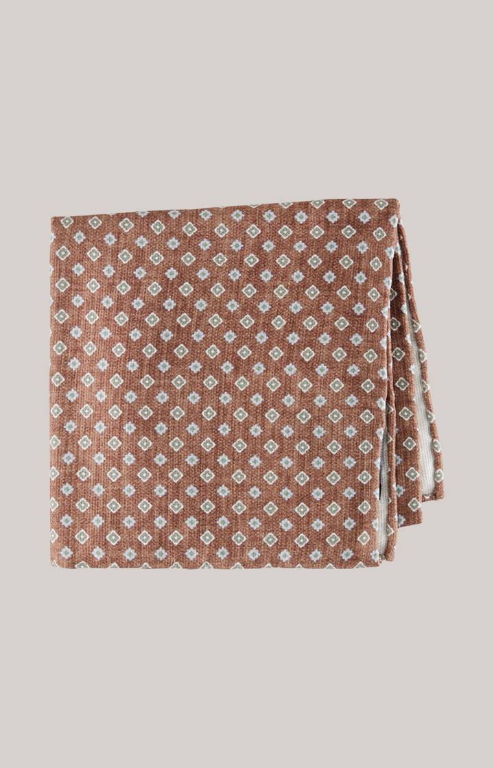 Joop Seiden-Einstecktuch in Dunkelbeige/Blau Online Outlet