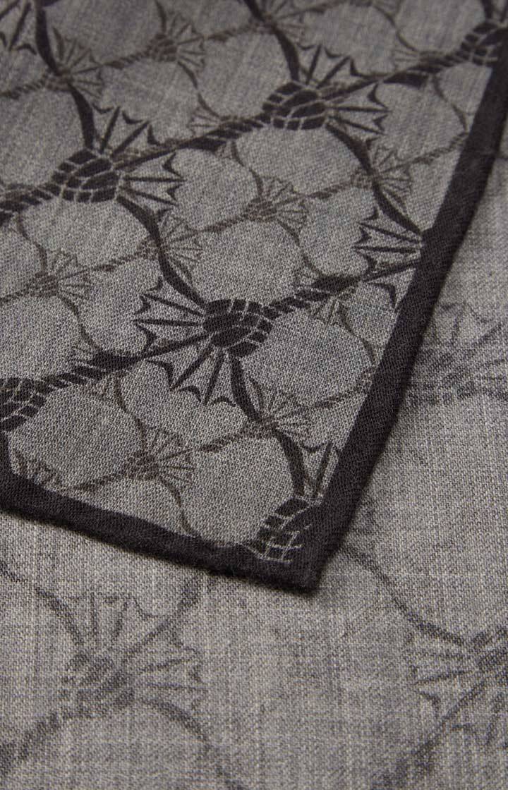 Joop Cornflower-Einstecktuch in Schwarz gemustert Sonderangebot der Fabrik